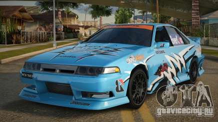 Nissan Cefiro A31 Biru Impak Maksima для GTA San Andreas