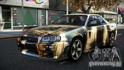 Nissan Skyline R34 JML S14 для GTA 4