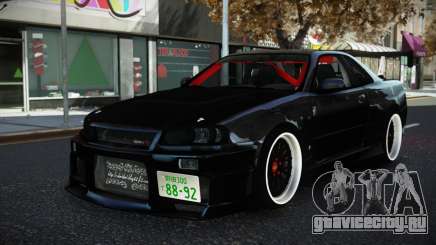 Nissan Skyline R34 Ujalo для GTA 4