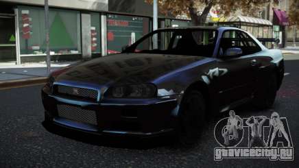 Nissan Skyline R34 Minkuja для GTA 4