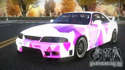 Nissan Skyline R33 Elnale S1 для GTA 4