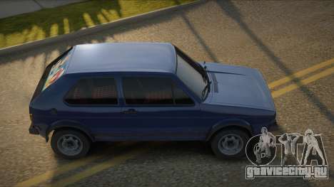 Volkswagen Golf GTI Denus для GTA San Andreas