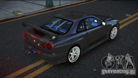 Nissan Skyline R34 Nepufifu для GTA 4
