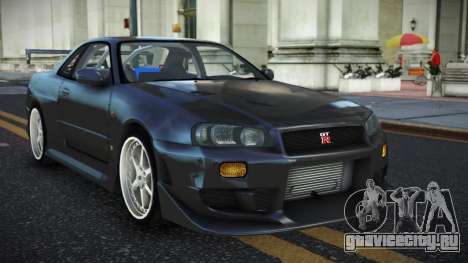 Nissan Skyline R34 Nepufifu для GTA 4