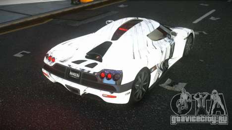Koenigsegg CCX Vanlyn S1 для GTA 4