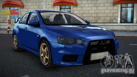 Mitsubishi Lancer Evolution X Ziwasef для GTA 4