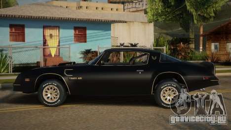 Pontiac Firebird Gortton для GTA San Andreas