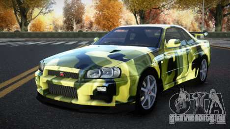 Nissan Skyline R34 Richtiny S11 для GTA 4