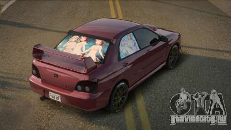 Subaru Impeza WRX STI Ganeltin для GTA San Andreas