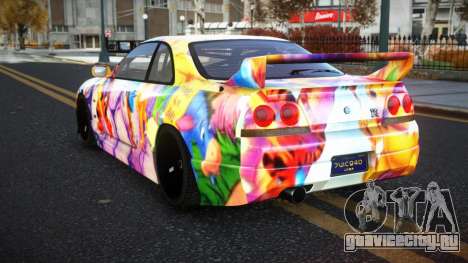 Nissan Skyline R33 Cogelria S1 для GTA 4