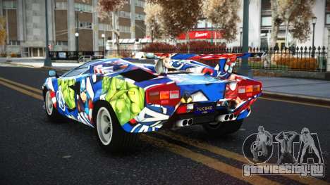 Lamborghini Countach Arse S5 для GTA 4