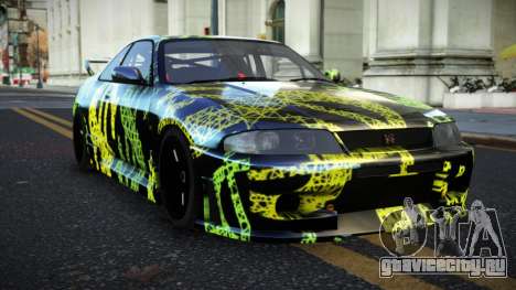Nissan Skyline R33 Cogelria S8 для GTA 4