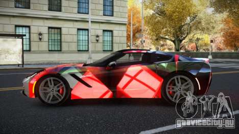 Chevrolet Corvette C7 Exson S6 для GTA 4