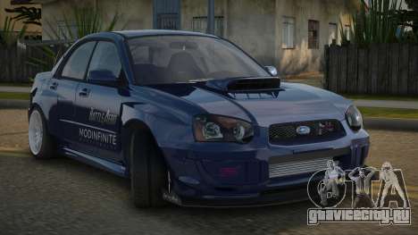 Subaru Impreza WRX STI Jenstin для GTA San Andreas