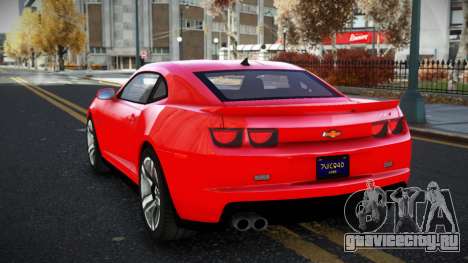 Chevrolet Camaro Lypatnor для GTA 4