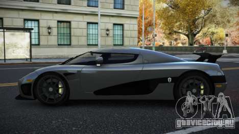 Koenigsegg CCX Zacuda для GTA 4