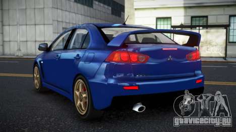 Mitsubishi Lancer Evolution X Ziwasef для GTA 4