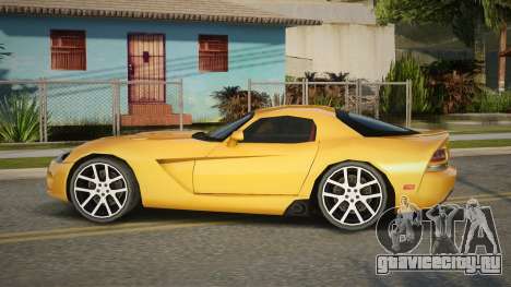 Dodge Viper SRT10 Stinie для GTA San Andreas