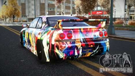 Nissan Skyline R33 Cogelria S3 для GTA 4