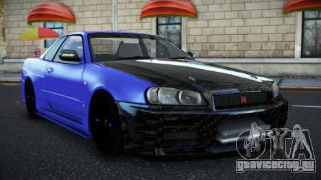 Nissan Skyline R34 Lehijiveb для GTA 4