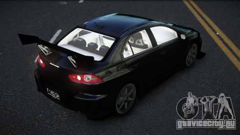 Mitsubishi Lancer Evolution X Vupabuwop для GTA 4