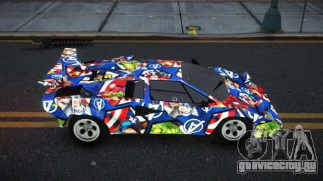 Lamborghini Countach Arse S5 для GTA 4