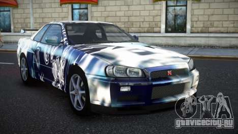 Nissan Skyline R34 Richtiny S12 для GTA 4