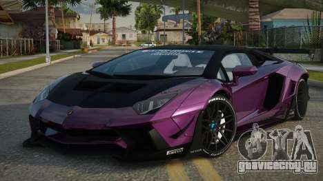 Lamborghini Aventador Ellatoriel для GTA San Andreas