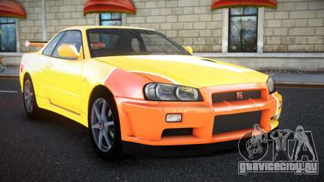 Nissan Skyline R34 Richtiny S1 для GTA 4