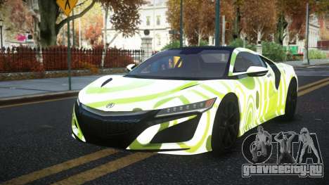 Acura NSX Lamiclos S3 для GTA 4