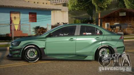 Mitsubishi Lancer Evolution X Liyah для GTA San Andreas
