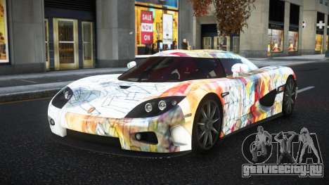 Koenigsegg CCX Vanlyn S5 для GTA 4