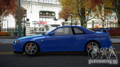 Nissan Skyline R34 Medjur для GTA 4