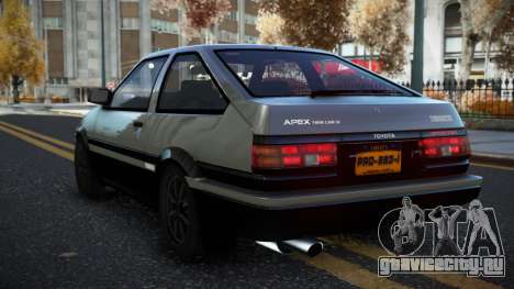 Toyota AE86 Zemdifeca для GTA 4
