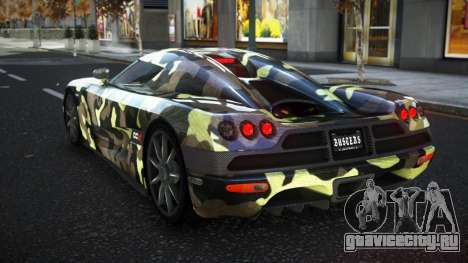 Koenigsegg CCX Vanlyn S10 для GTA 4