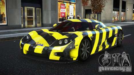 Koenigsegg CCX Vanlyn S8 для GTA 4