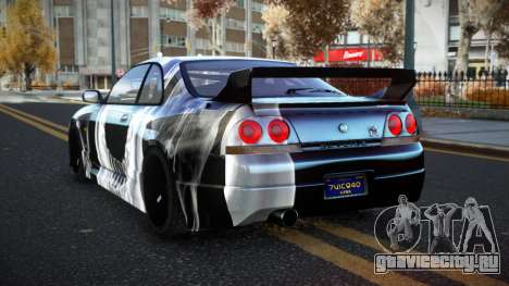 Nissan Skyline R33 Cogelria S11 для GTA 4