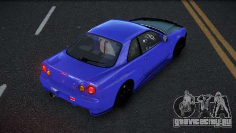 Nissan Skyline R34 Lehijiveb для GTA 4