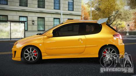 Peugeot 206 Bizjuv для GTA 4