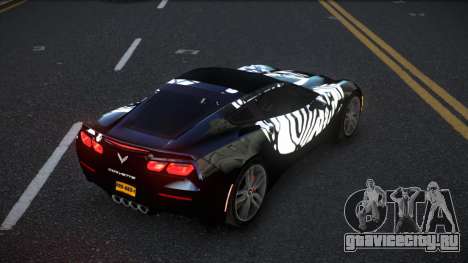 Chevrolet Corvette C7 Exson S14 для GTA 4