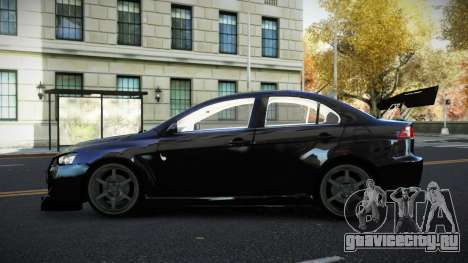 Mitsubishi Lancer Evolution X Vupabuwop для GTA 4