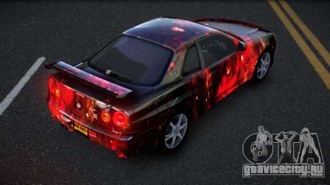 Nissan Skyline R34 Richtiny S10 для GTA 4