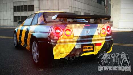Nissan Skyline R34 Richtiny S13 для GTA 4