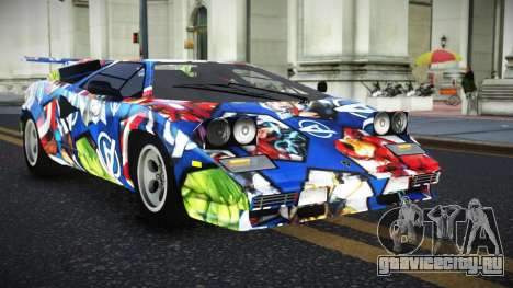 Lamborghini Countach Arse S5 для GTA 4