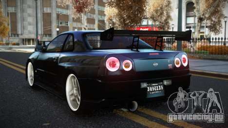 Nissan Skyline R34 Fuvev для GTA 4
