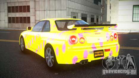 Nissan Skyline R34 Richtiny S6 для GTA 4