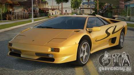 Lamborghini Diablo SV Morrick для GTA San Andreas