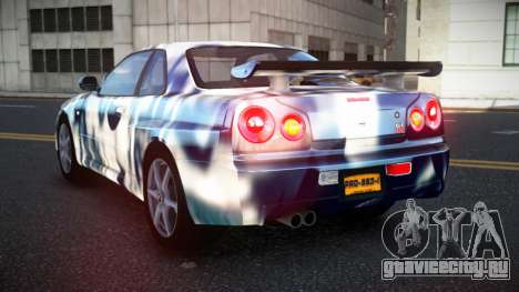 Nissan Skyline R34 Richtiny S12 для GTA 4