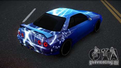 Nissan Skyline R32 Nielna S12 для GTA 4
