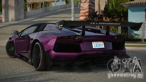 Lamborghini Aventador Ellatoriel для GTA San Andreas